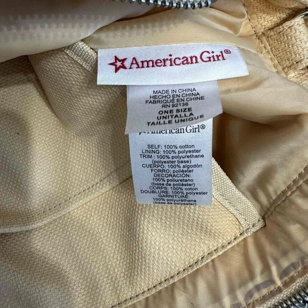 American Girl Blaire Home Grown Floral Crossbody Tote Cream One Size